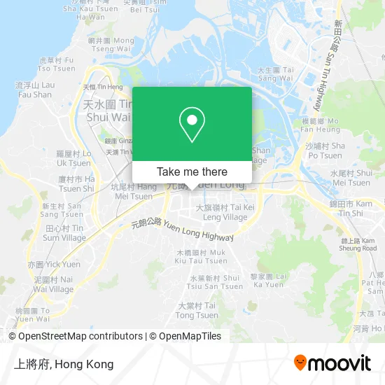 上將府 map