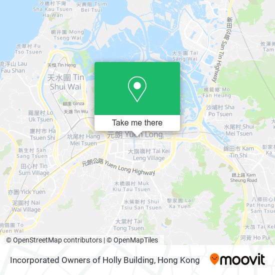 Incorporated Owners of Holly Building map