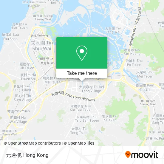 元通樓 map