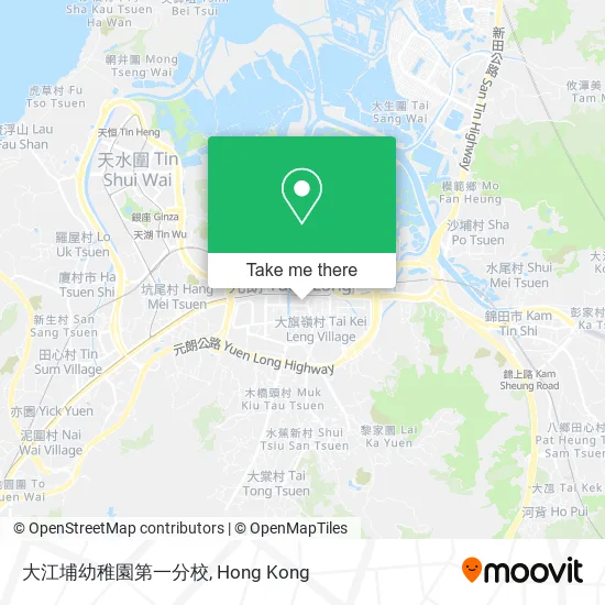 大江埔幼稚園第一分校地圖