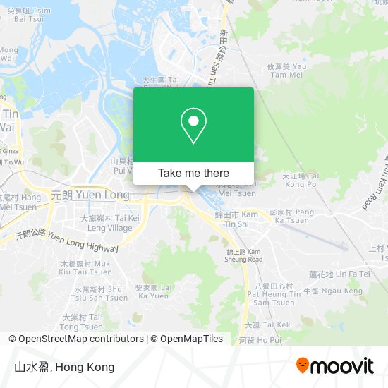山水盈 map
