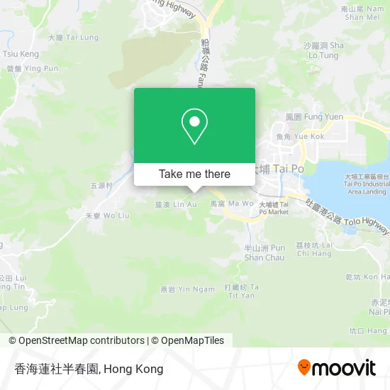 香海蓮社半春園 map