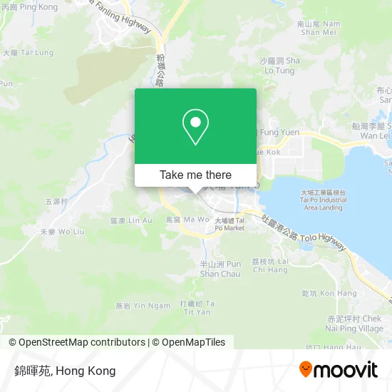 錦暉苑 map