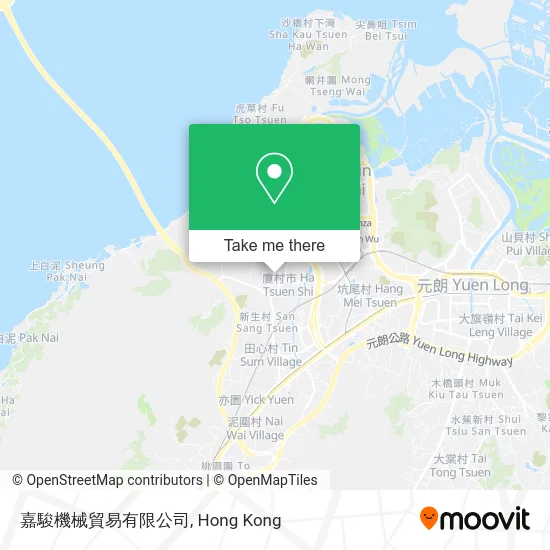 嘉駿機械貿易有限公司 map