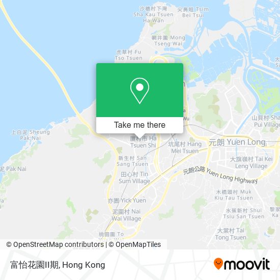 富怡花園II期 map