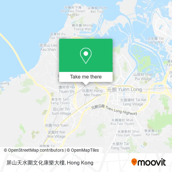 屏山天水圍文化康樂大樓 map