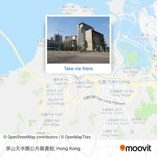 屏山天水圍公共圖書館 map