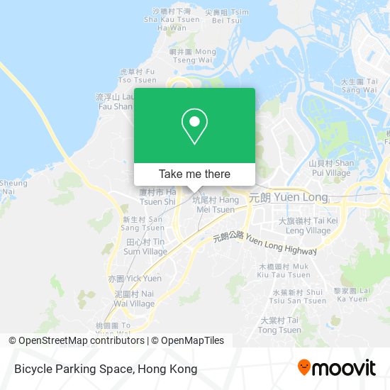 Bicycle Parking Space map