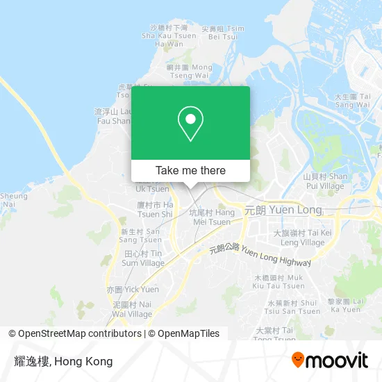 耀逸樓地圖