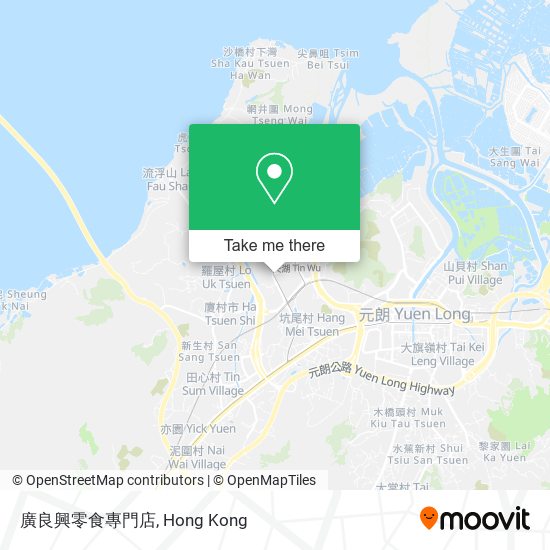 廣良興零食專門店 map