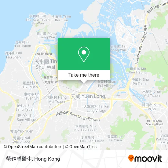 勞鐸聲醫生地圖