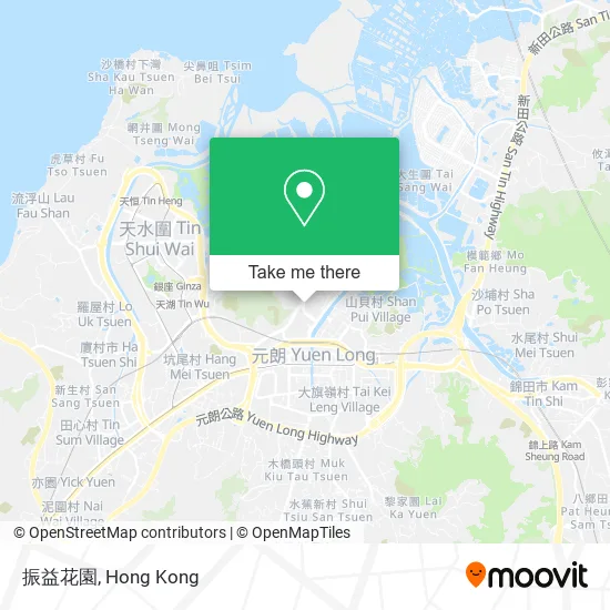 振益花園地圖