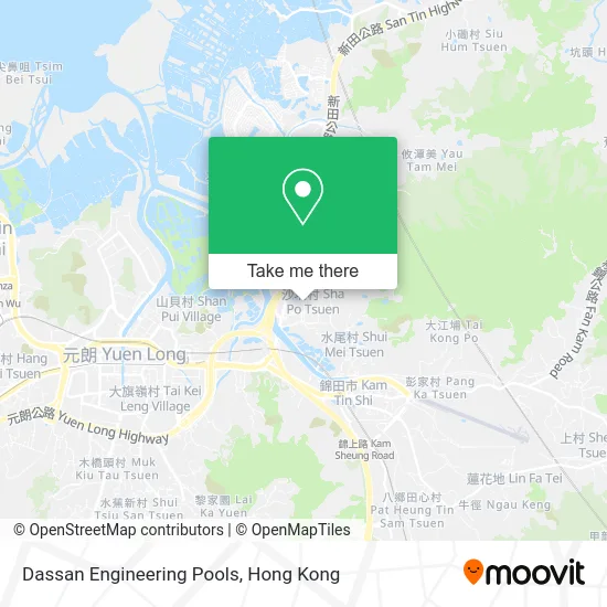 Dassan Engineering Pools map