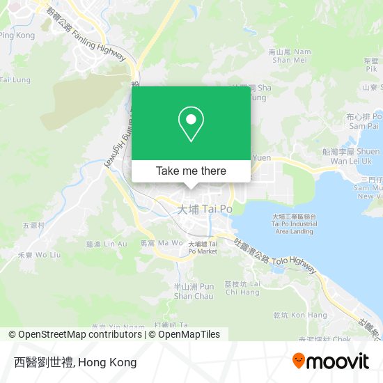 西醫劉世禮地圖