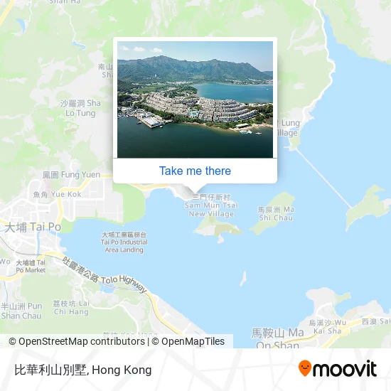 比華利山別墅 map