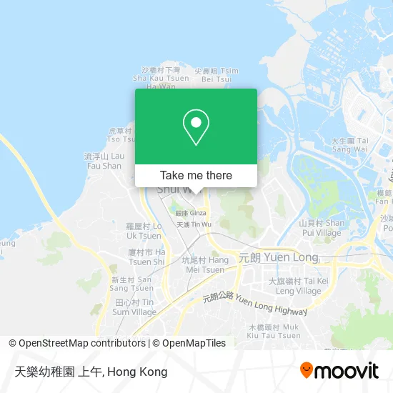 天樂幼稚園 上午地圖