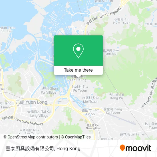 豐泰廚具設備有限公司 map