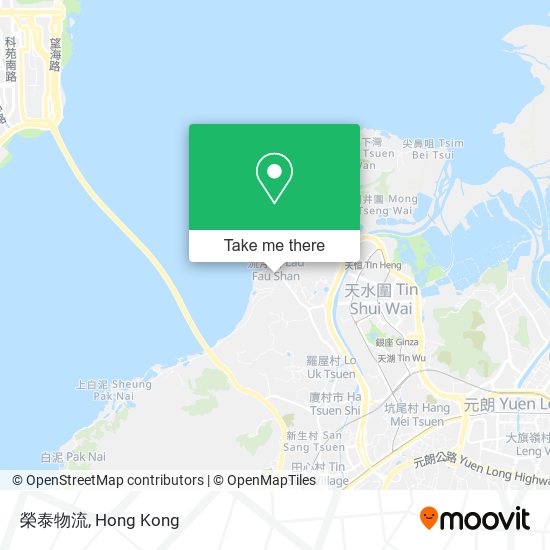 榮泰物流地圖