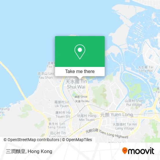 三潤麵皇地圖