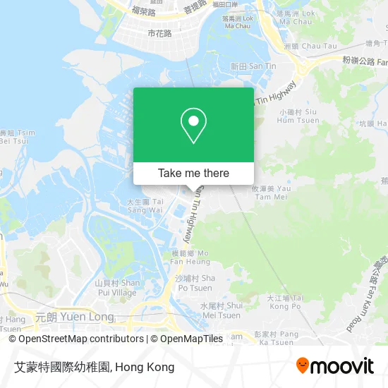 艾蒙特國際幼稚園地圖