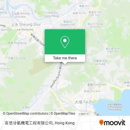 富堡冷氣機電工程有限公司 map