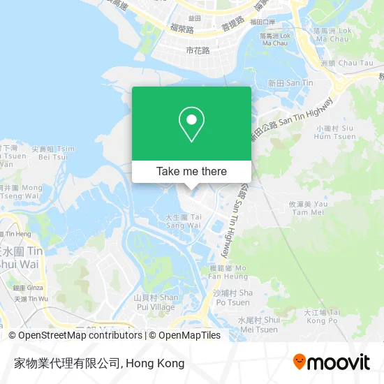 家物業代理有限公司 map