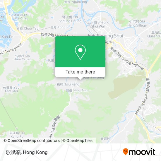 歌賦嶺 map
