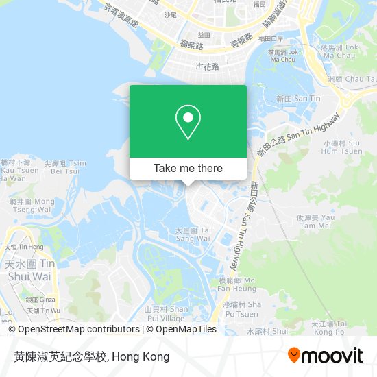 黃陳淑英紀念學校 map