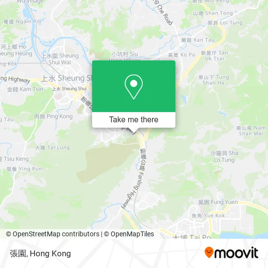 張園 map