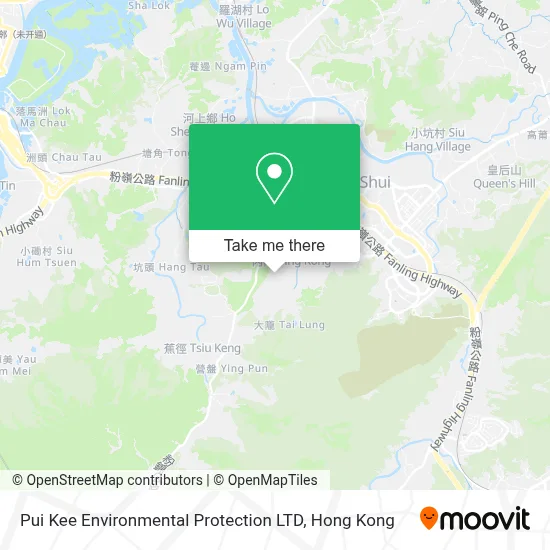 Pui Kee Environmental Protection LTD map