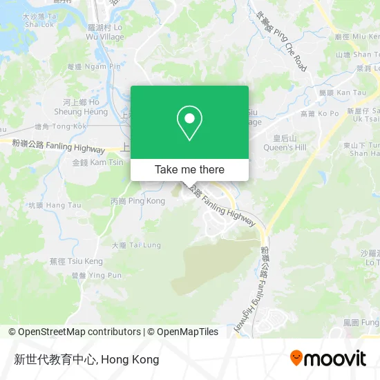 新世代教育中心地圖