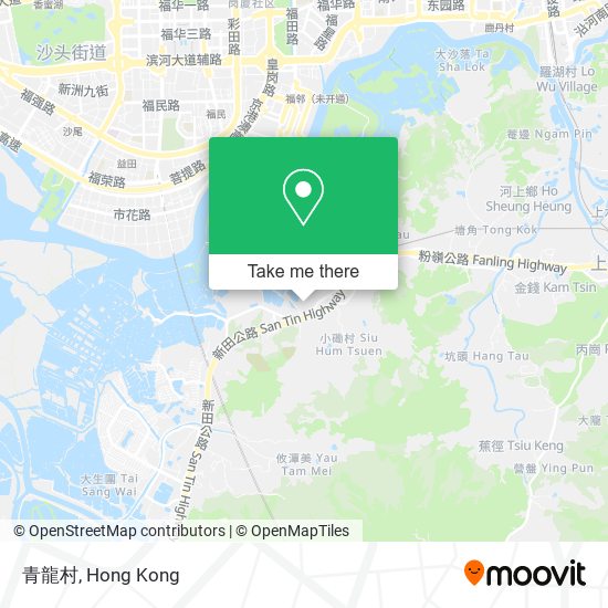 青龍村 map