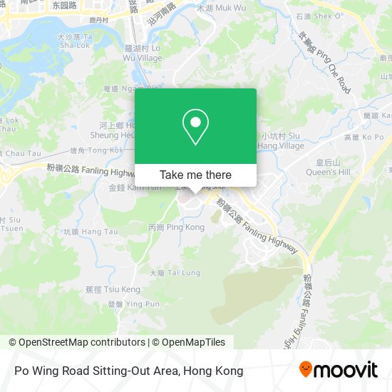 Po Wing Road Sitting-Out Area map