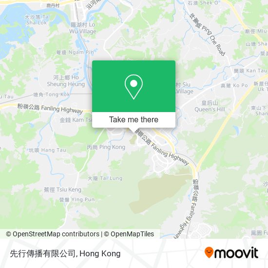 先行傳播有限公司 map