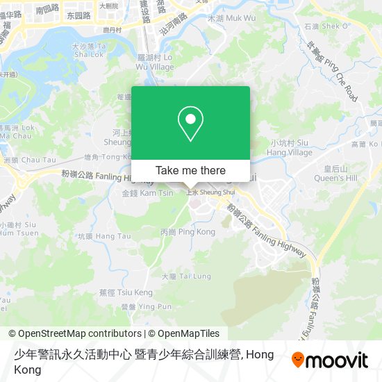 少年警訊永久活動中心 暨青少年綜合訓練營 map