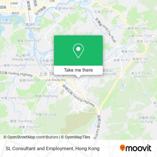 SL Consultant and Employment map
