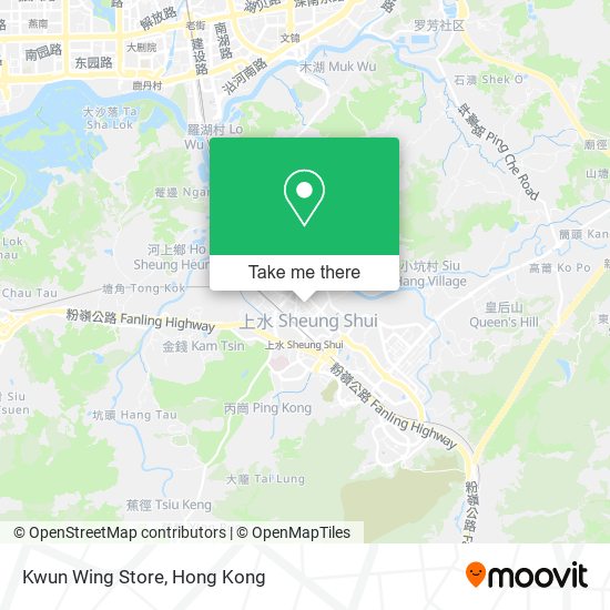 Kwun Wing Store map