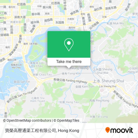 寶榮高壓通渠工程有限公司 map