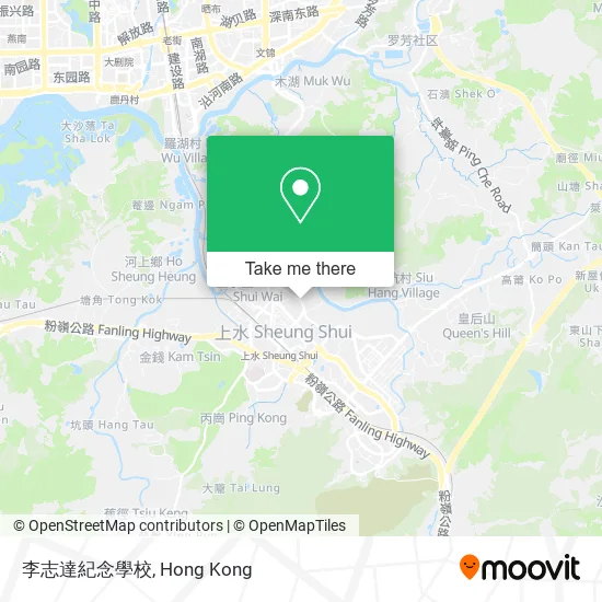 李志達紀念學校地圖