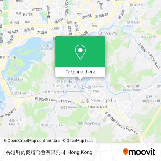 香港鮮肉商聯合會有限公司 map