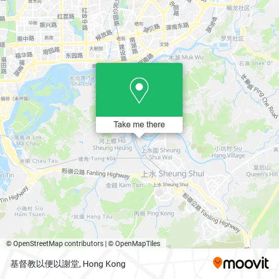 基督教以便以謝堂 map