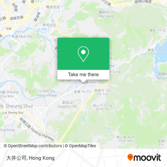 大井公司地圖