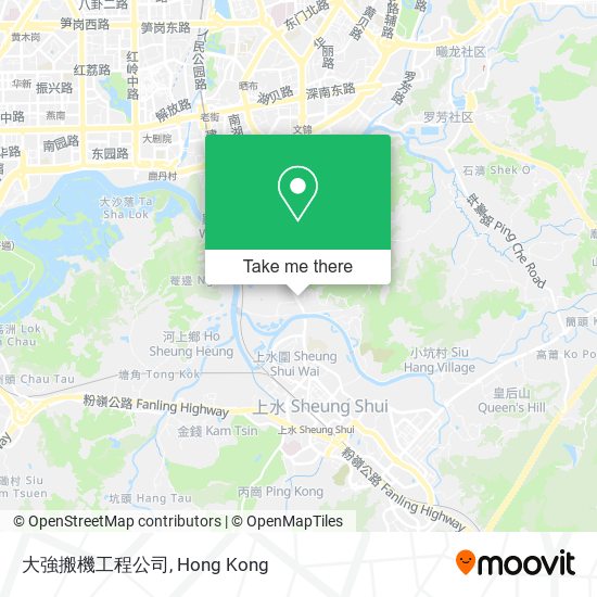 大強搬機工程公司 map