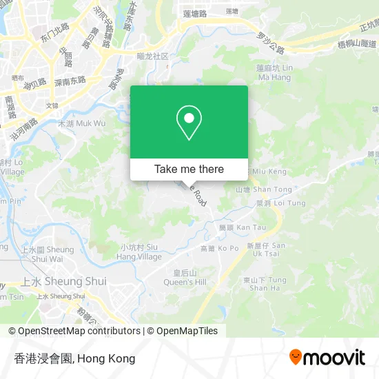 香港浸會園地圖