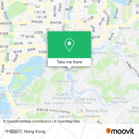 中國銀行地圖