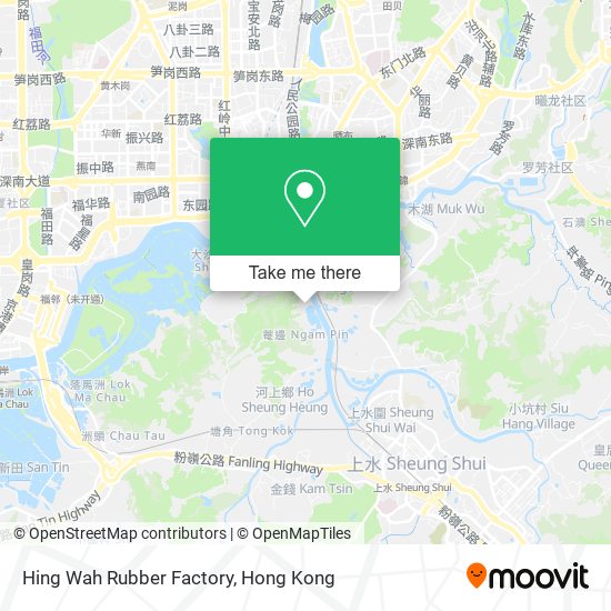Hing Wah Rubber Factory map