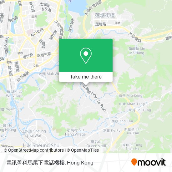 電訊盈科馬尾下電話機樓 map