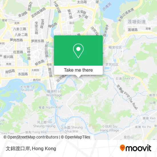 文錦渡口岸 map