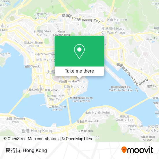 民裕街 map