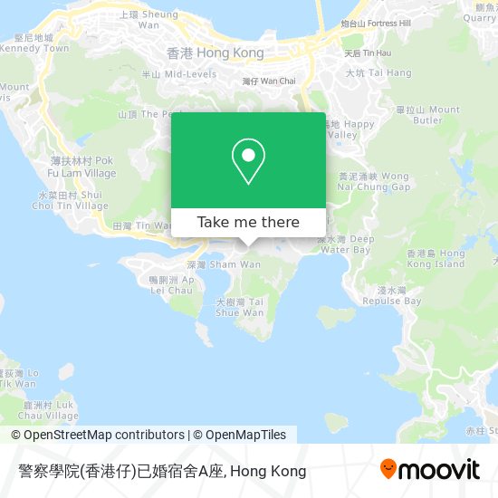警察學院(香港仔)已婚宿舍A座 map